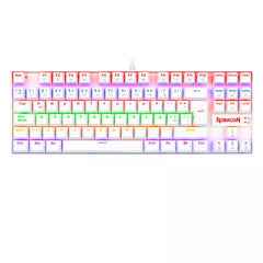 Redragon - Kumara 2 Teclado Mecanico Gaming Rainbow Espaol Blanco