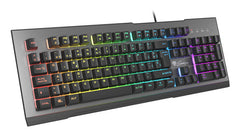 Teclado gaming genesis rhod 500 rgb espaol usb