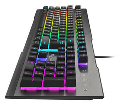 Teclado gaming genesis rhod 500 rgb espaol usb