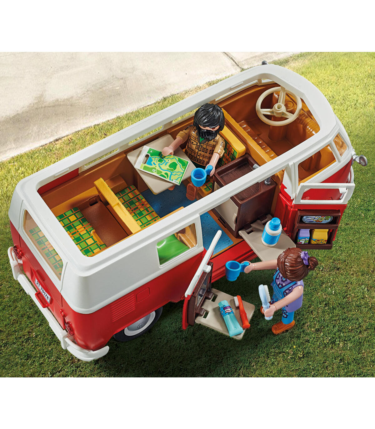 Playmobil campo volkswagen t1 camping bus