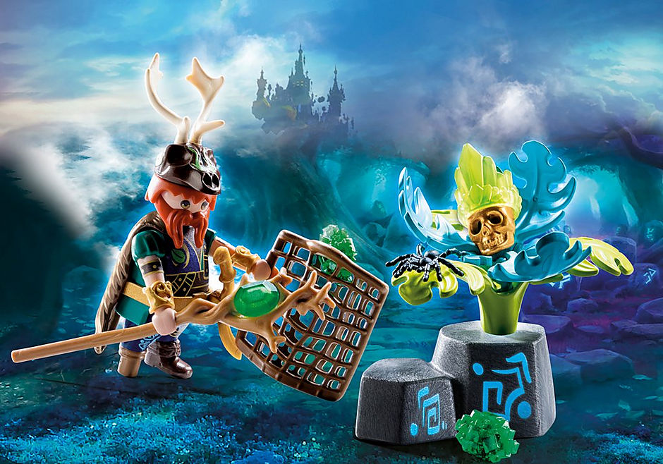 Playmobil violet vale - mago de las plantas