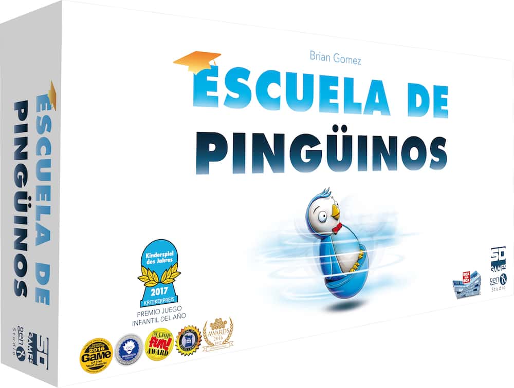 Juego de mesa escuela de pinguinos. edicion kinderspiele pegi 6