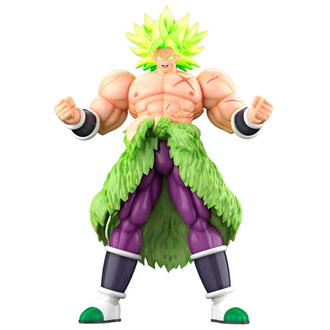 Figura bandai dragon ball super super saiyan broly fullpower model kit 23 cm