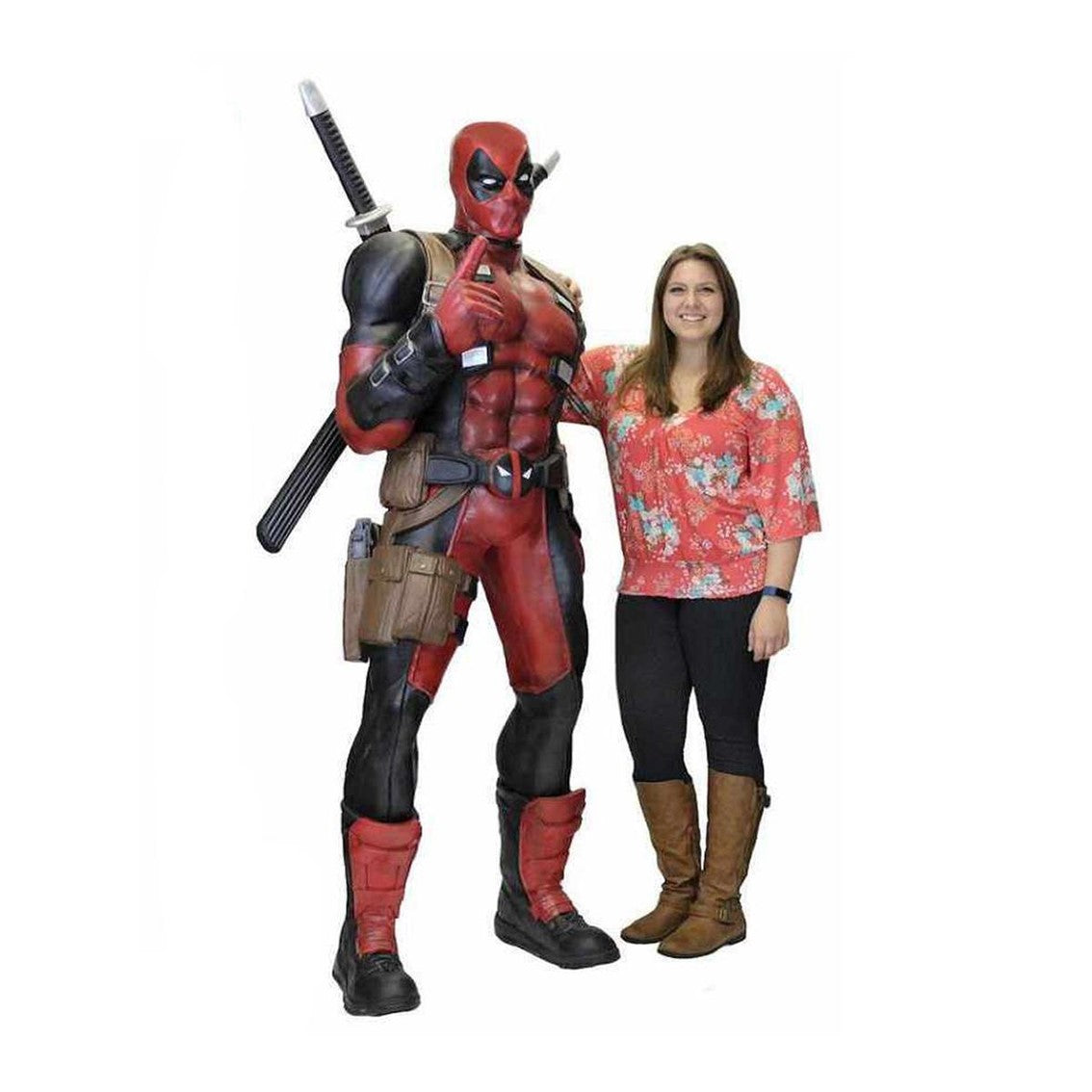 Figura neca marvel deadpool tamao real