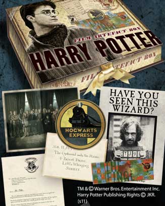 Replica The Noble Collection Harry Potter Caja De Artefactos
