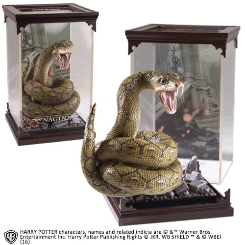 Figura the noble collection harry potter criaturas magicas serpiente nagini