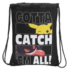Saco Mochila Cyp Brands Pokemon Gotta Catch Em All!