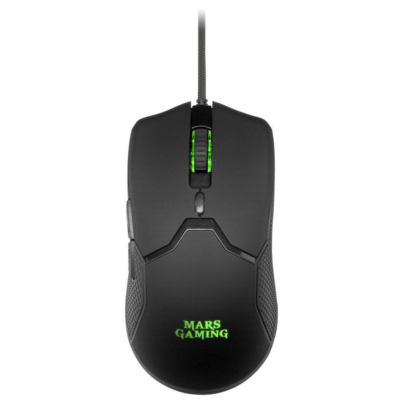 Kit teclado + raton mars gaming mcpx rgb negro + alfombrilla