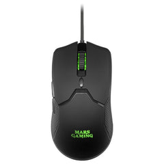 Kit teclado + raton mars gaming mcpx rgb negro + alfombrilla