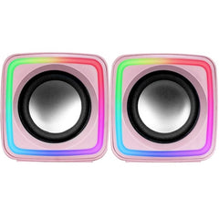 Altavoces mars gaming mscubep premium 8w rosa