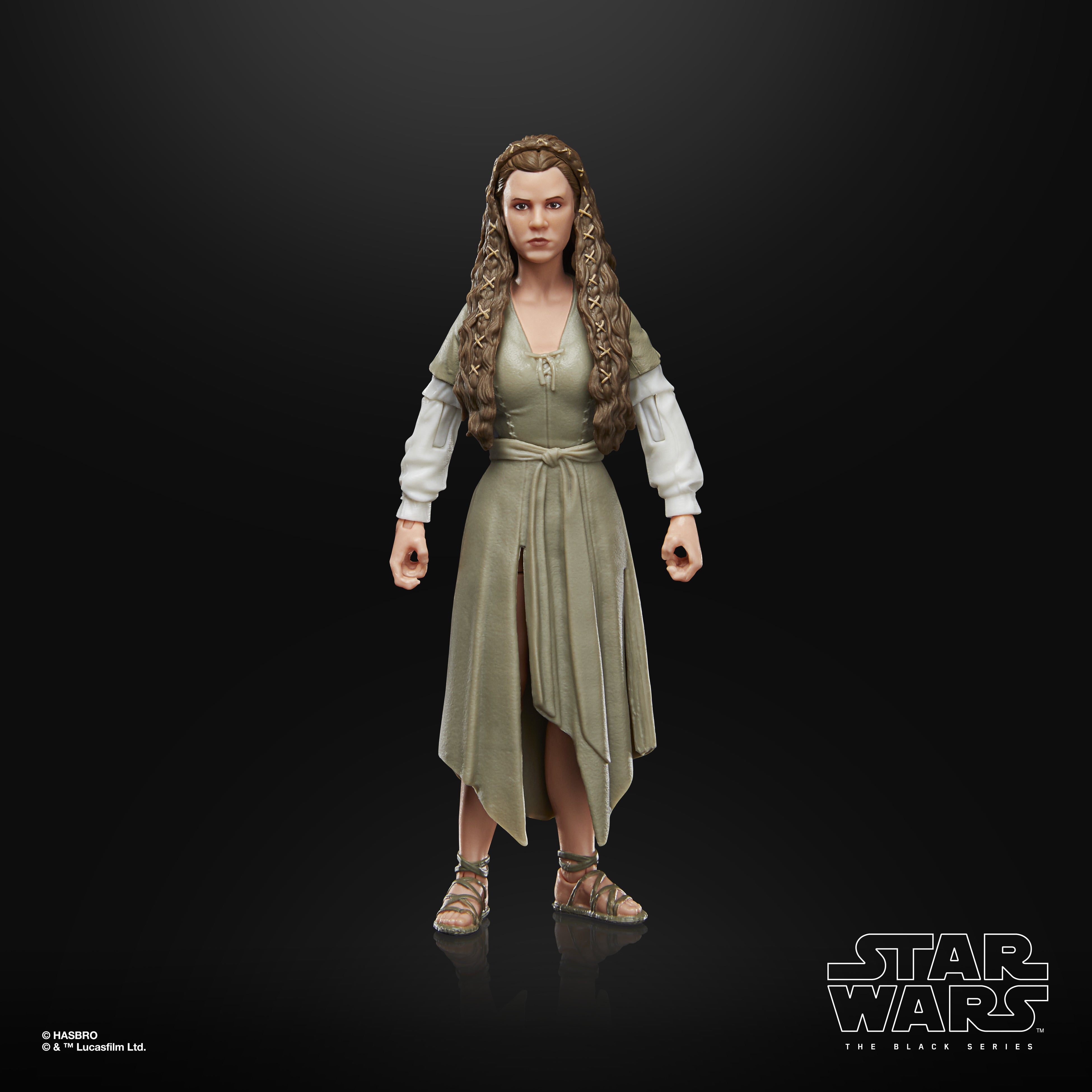 Figura hasbro princess leia ewok village return of the jedi black series