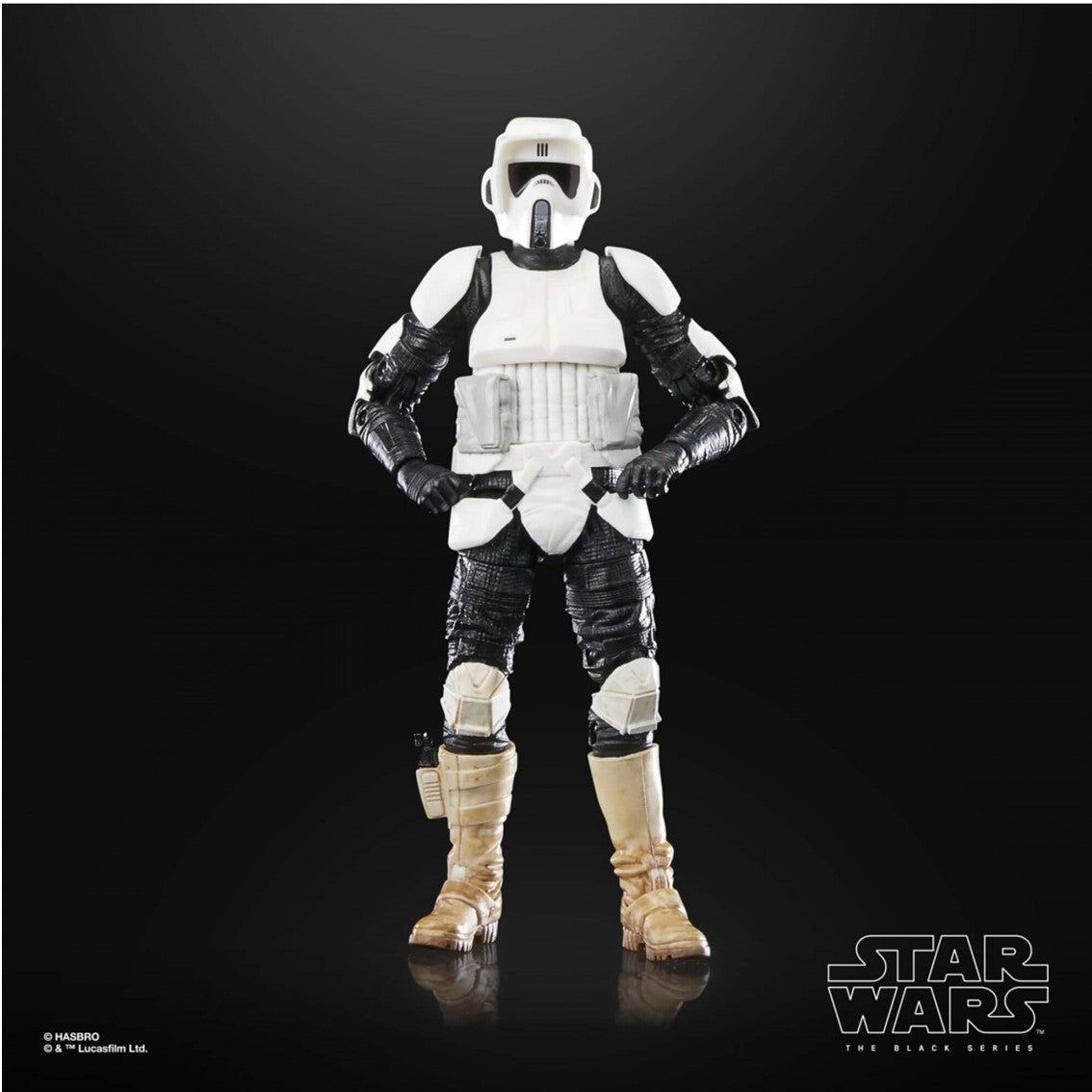 Figura Hasbro The Black Series 40th Anniversary Of Star Wars: Return Of The Jedi - Biker Scout
