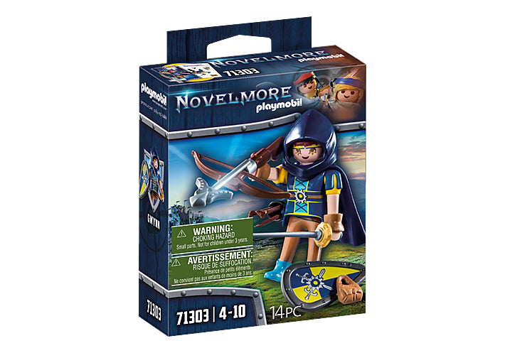 Playmobil novelmore - gwynn con equipo de combate