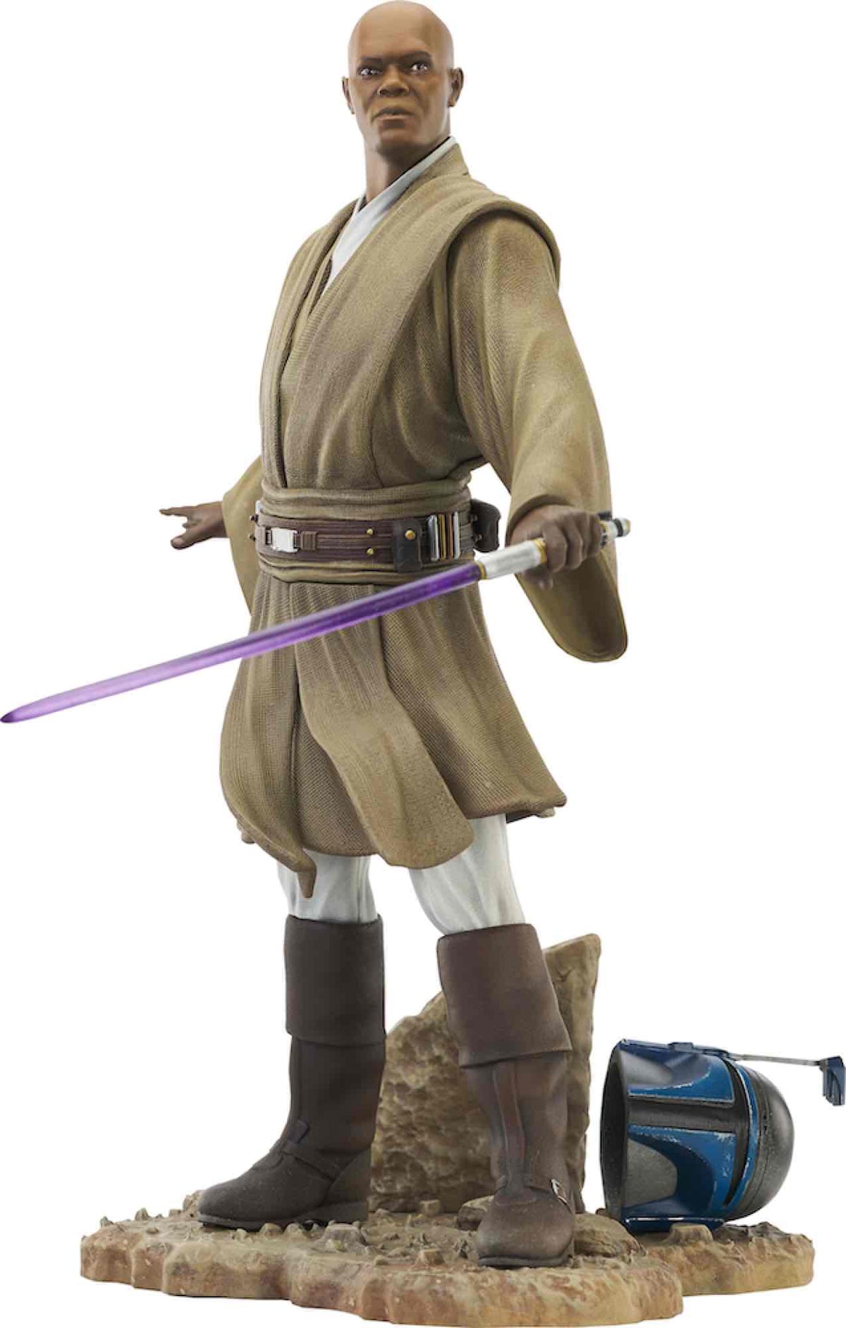 Figura diamond select toys star wars attack of the clones premier collection mace vindu 1 - 7 escala