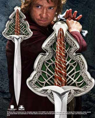 Replica espada de acero the noble collection el hobbit bilbo baggin dardo tamao real 55 cm