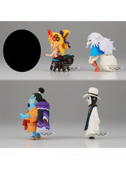 Figura banpresto one piece world collectable wanokuni onigashima 6 unidad aleatoria