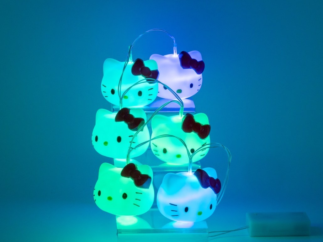 Guirnalda luminosa teknofun madcow entertainment hello kitty 1.20 m