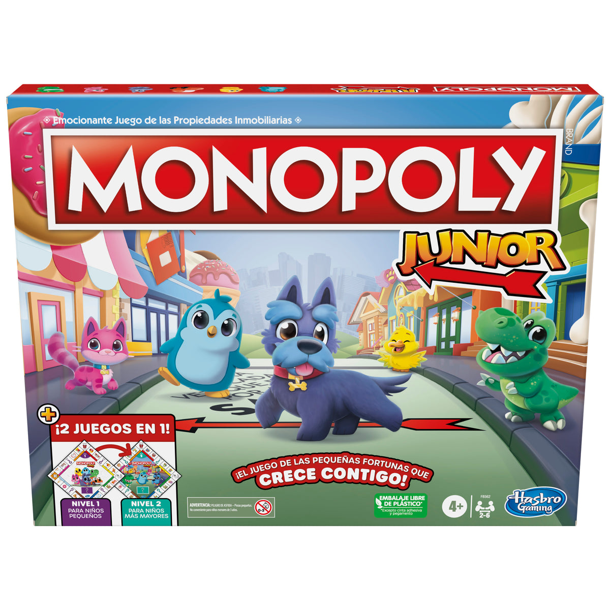 Juego De Mesa Hasbro Monopoly Junior Espaol