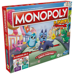 Juego de mesa hasbro monopoly junior espaol
