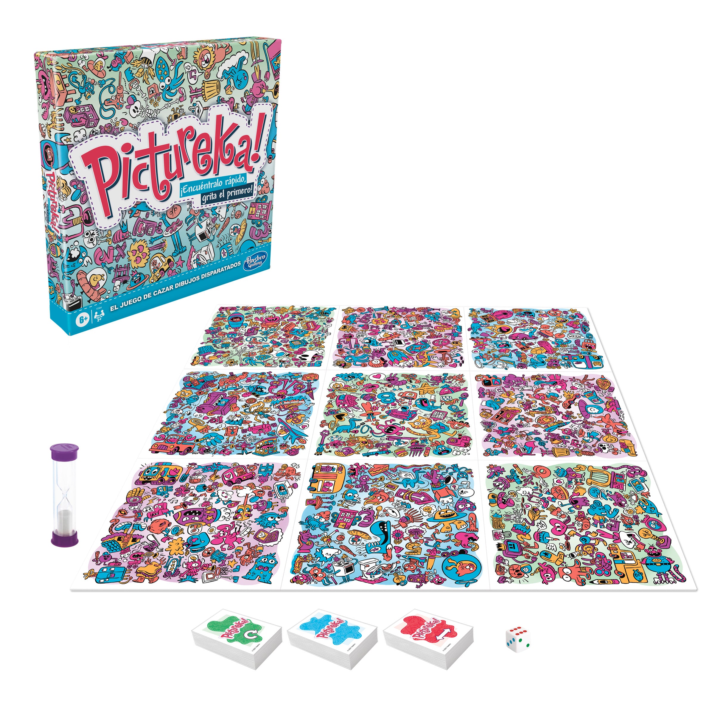 Juego de mesa hasbro piktureka refresh espaol