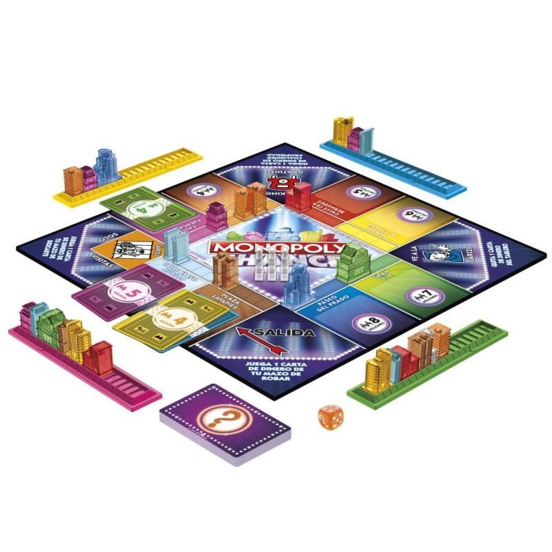 Juego de mesa hasbro monopoly chance espaol