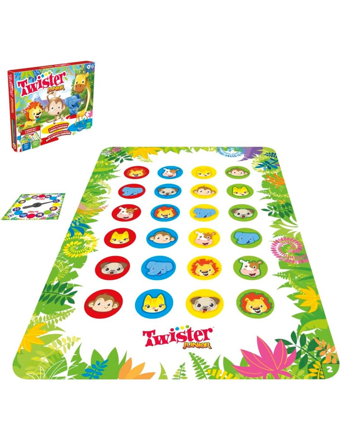 Juego hasbro twister junior - versión multilinge