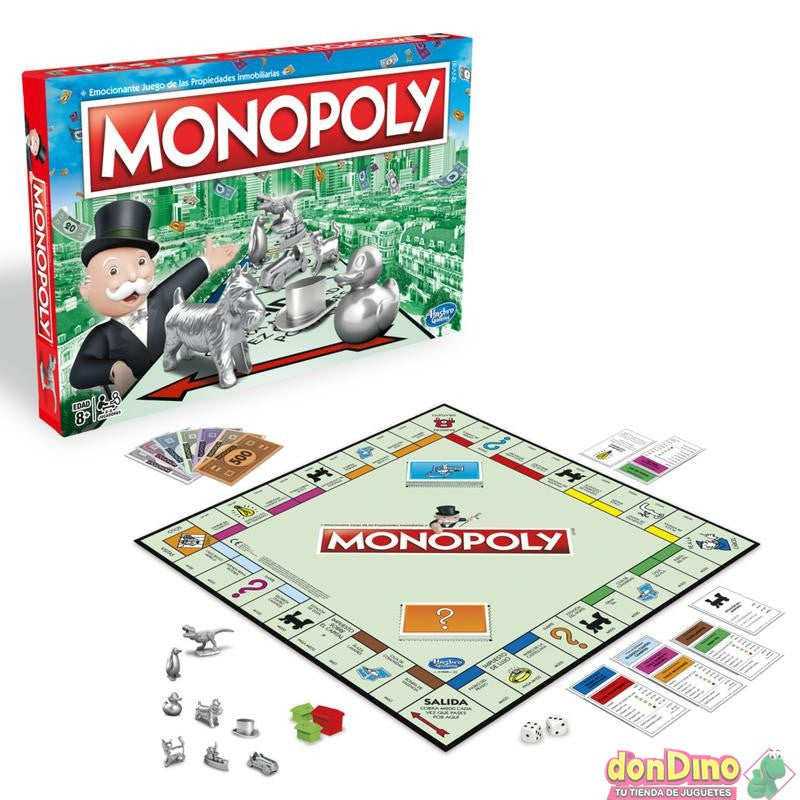 Juego de mesa hasbro monopoly clásico espaol