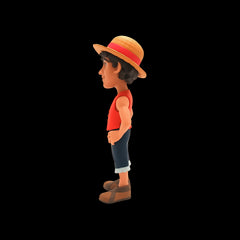 Figura minix one piece monkey d. luffy 12 cm
