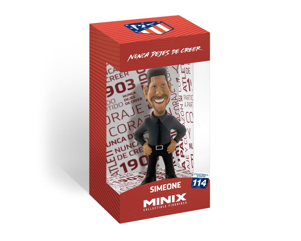 Figura minix futbol atlético de madrid simeone 12 cm