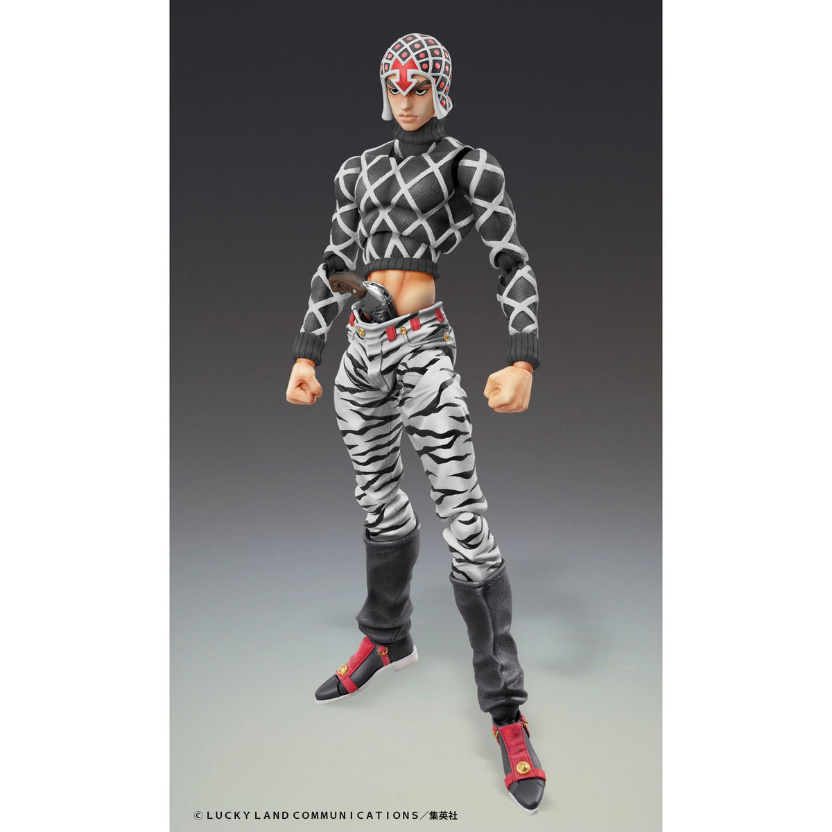 Figura good smile company chozokado jojos bizarre adventure guido mista & s.p black version