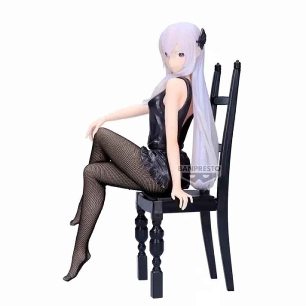 Figura banpresto re: zero starting life in another world relax time echidna another color ver. 12cm