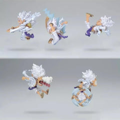Figura banpresto one piece world collectable figure monkey d.luffy gear 5 special metallic color ver.