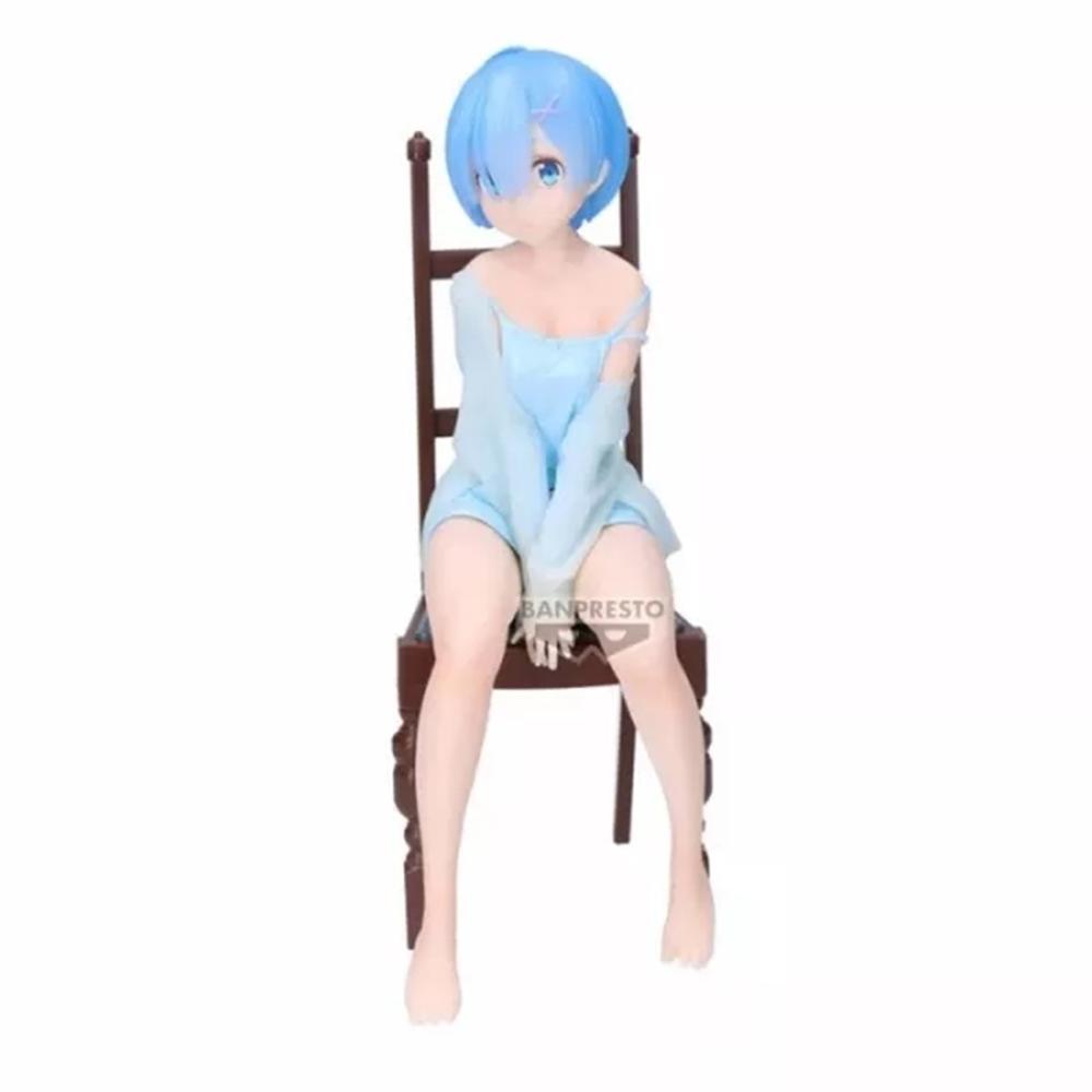 Figura banpresto re: zero starting life in another world relax time rem another color ver. 20cm