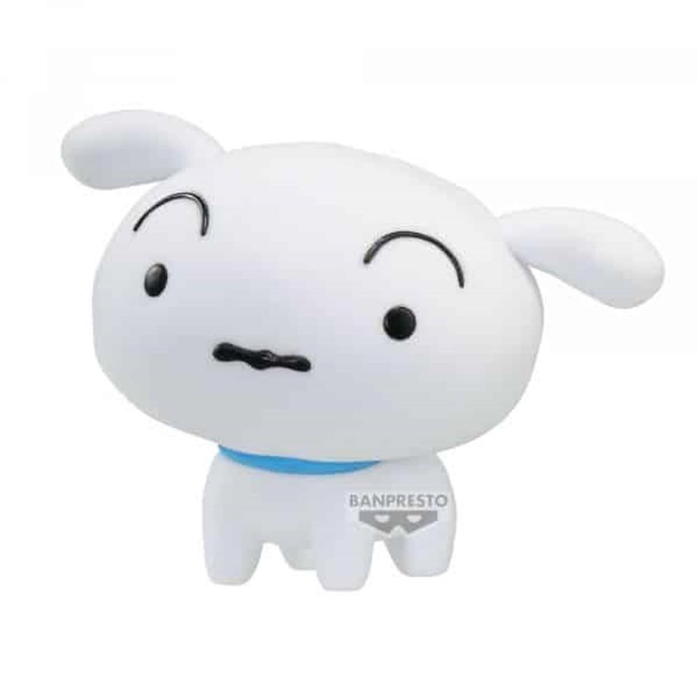 Figura Banpresto Crayon Shinchan Fluffy Puffy Shiro (nevado) Ver.a 8cm