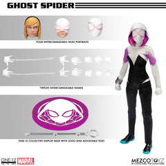 Ghost - spider fig 16 cm marvel one:12 collective