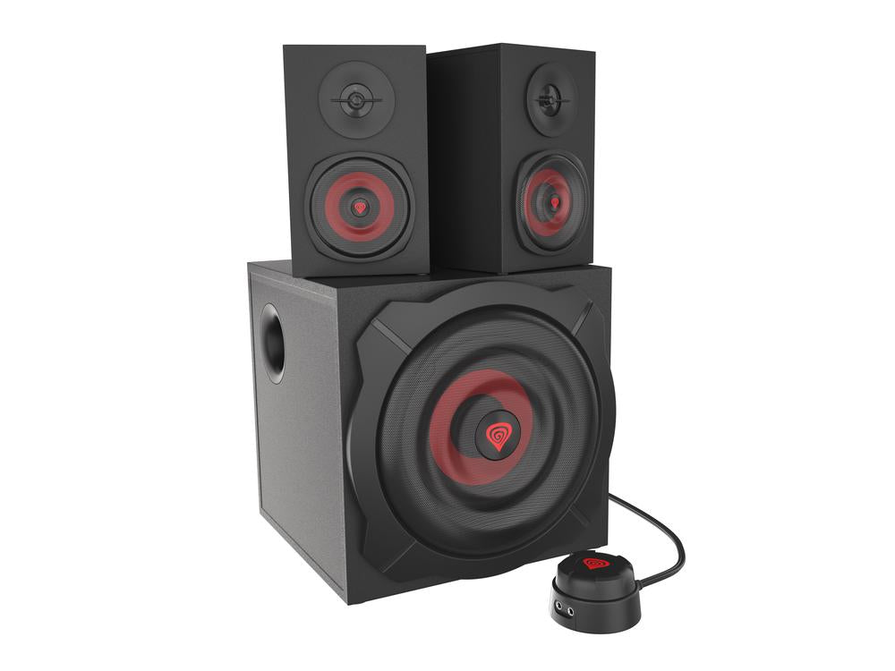 Altavoces bluetooth gaming genesis helium 610bt 2.1 60w