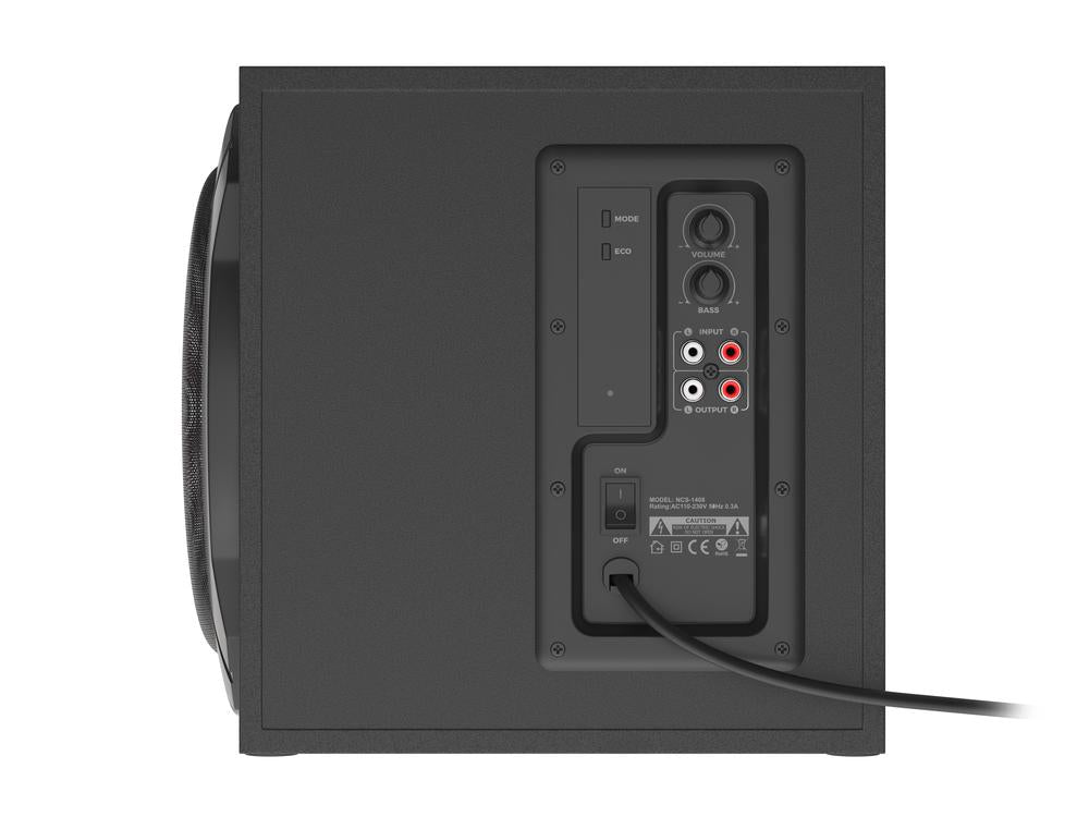 Altavoces bluetooth gaming genesis helium 610bt 2.1 60w