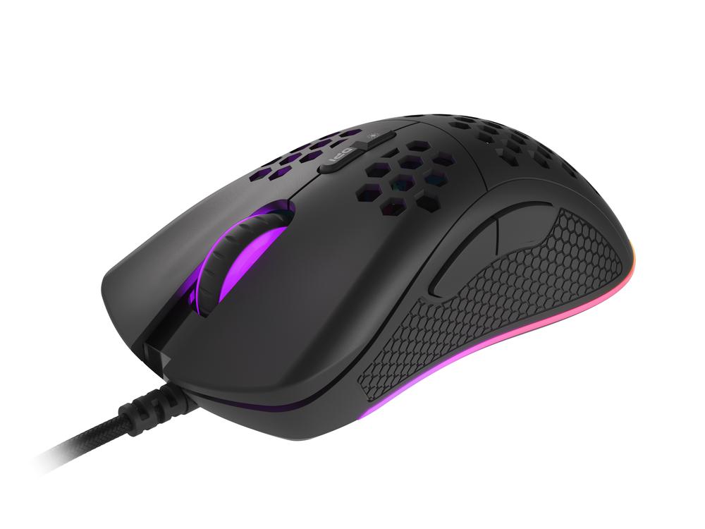 Raton gaming genesis krypton 555 rgb negro