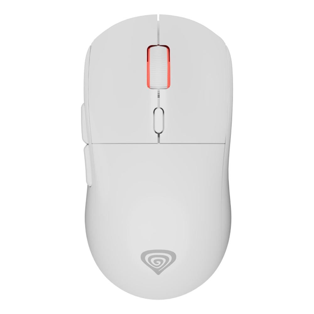 Raton inalambrico gaming genesis zircon xiii blanco
