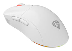 Raton inalambrico gaming genesis zircon xiii blanco