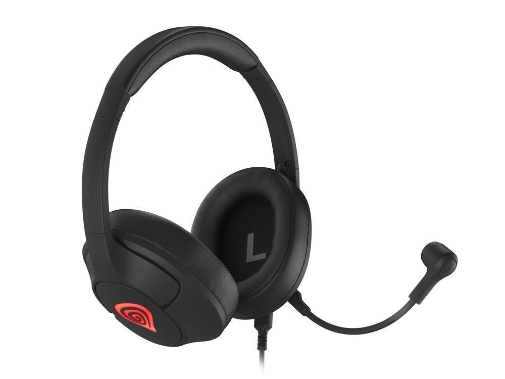 Auriculares gaming genesis radon 800 virtual mini jack usb tipo a negro