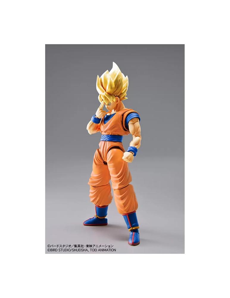 Maqueta figure - rise standard super saiyan son goku pkg renewal re - run
