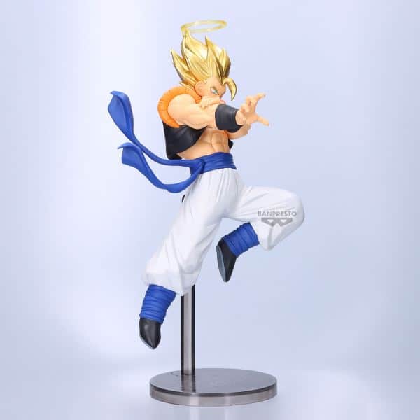 Figura banpresto dragon ball z dokkan battle 10th anniversary super gogeta 19cm