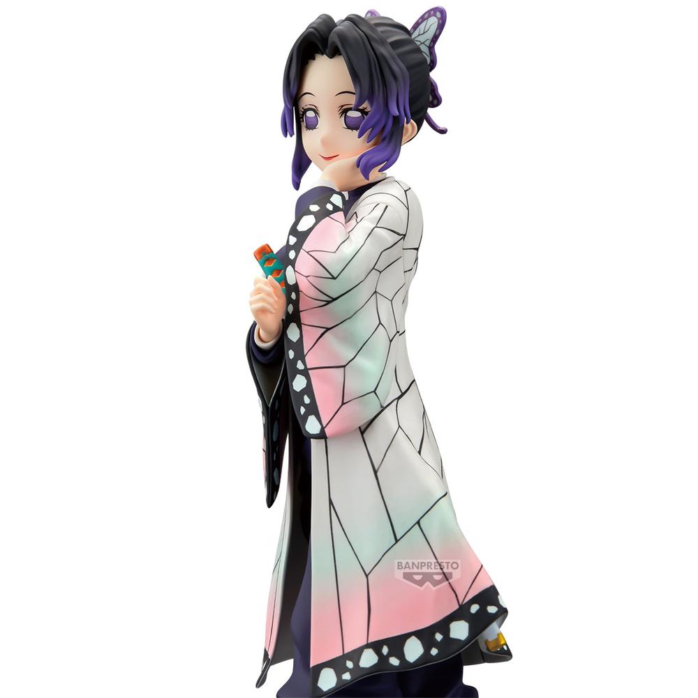 Figura banpresto demon slayer kimetsu no yaiba glitter & glamours shinobu kocho 22cm