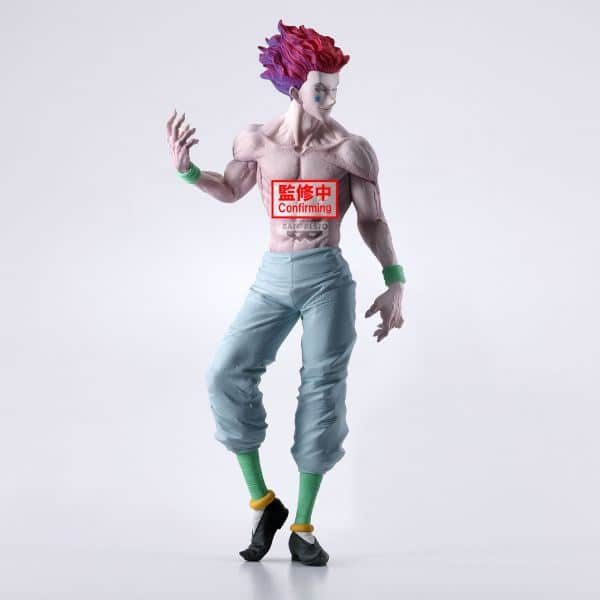 Figura banpresto hunter x hunter grandista hyskoa 28cm