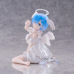 Figura Banpresto Re Zero Starting Life In Another World Relax Time Rem Sweet Angel Ver.