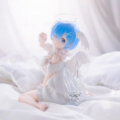 Figura Banpresto Re Zero Starting Life In Another World Relax Time Rem Sweet Angel Ver.