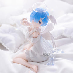 Figura Banpresto Re Zero Starting Life In Another World Relax Time Rem Sweet Angel Ver.