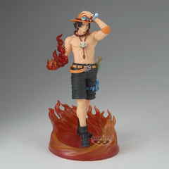 Figura Banpresto One Piece The Shukko Logia Portgas D.ace Special Edition