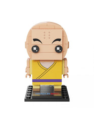 Krillin set construccion 8 cm dragon ball